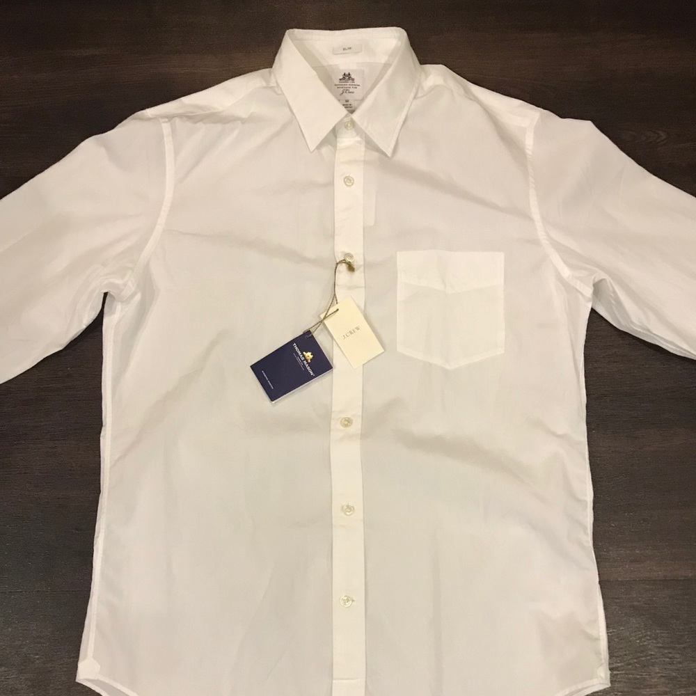 Thomas Mason® for J.Crew slim fit two-ply shirt
